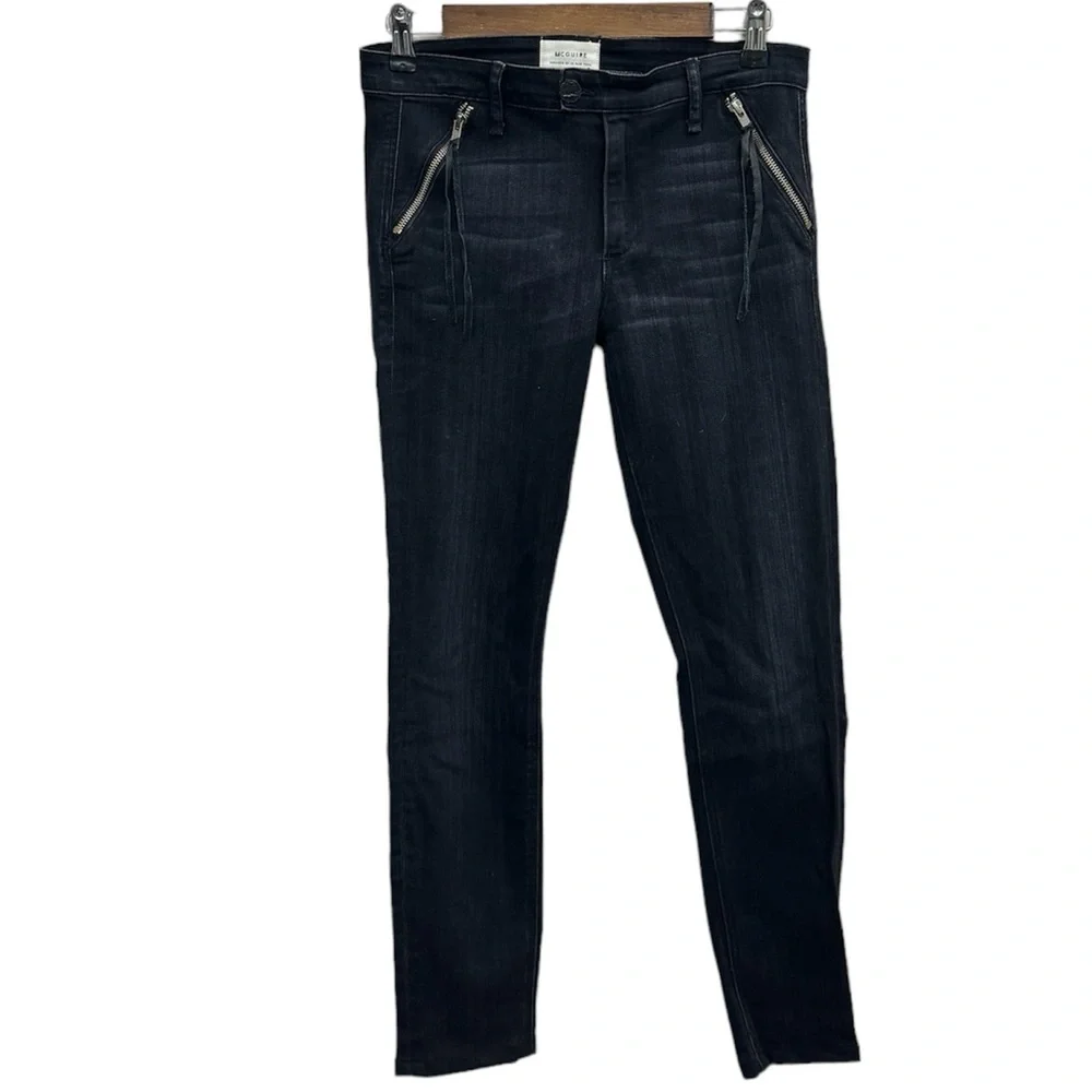 McGuire Margaux Mid Rise Tassel Jeans - Picture 2 of 6